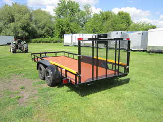 2024 L&O Mfg 76x16  Utility 6416U2B