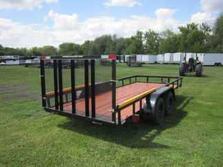 2024 L&O Mfg 76x16  Utility 6416U2B