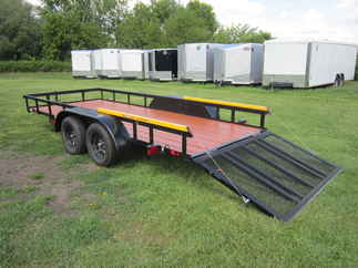 2024 L&O Mfg 76x16  Utility 6416U2B