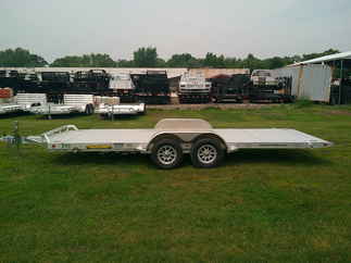 2026 Aluma 82x18  Car Hauler 8218TILT-TA-EL-RTD