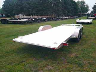 2026 Aluma 82x18  Car Hauler 8218TILT-TA-EL-RTD