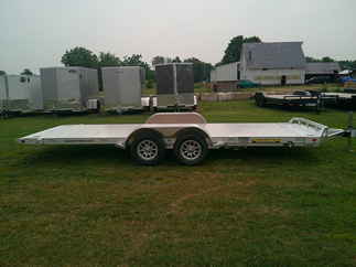 2026 Aluma 82x18  Car Hauler 8218TILT-TA-EL-RTD
