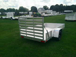 2026 Aluma 63x10  Aluminum Single Axle Utility 6310ESA-S-TG