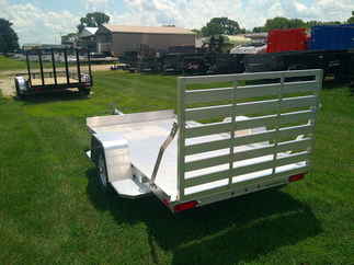 2026 Aluma 63x10  Aluminum Single Axle Utility 6310S-TG