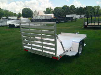 2026 Aluma 63x10  Aluminum Single Axle Utility 6310S-TG