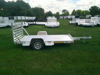 2026 Aluma 63x10  Aluminum Single Axle Utility 6310S-TG