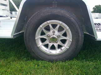2026 Aluma 63x10  Aluminum Single Axle Utility 6310S-TG