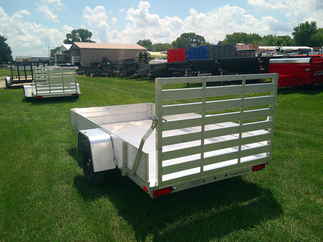 2026 Aluma 63x10  Aluminum Single Axle Utility 6310ESA-S-TG