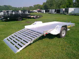 2026 Aluma 68x10  Aluminum Single Axle Utility 6810H-S-BT