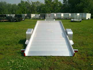 2026 Aluma 68x12  Aluminum Single Axle Utility 6812H-TILT-S