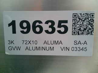 2026 Aluma 72x10  Aluminum Single Axle Utility 7210H-S-TG
