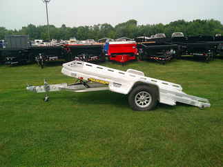 2026 Aluma 77x12  Aluminum Single Axle Utility 7712H-TILT-S