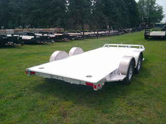 2026 Aluma 82x16  Car Hauler 8216TA-EL-R-RTD