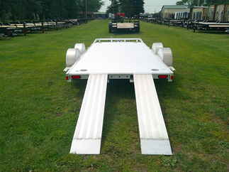 2026 Aluma 82x16  Car Hauler 8216TA-EL-R-RTD