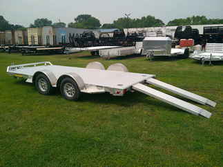 2026 Aluma 82x16  Car Hauler 8216TA-EL-R-RTD