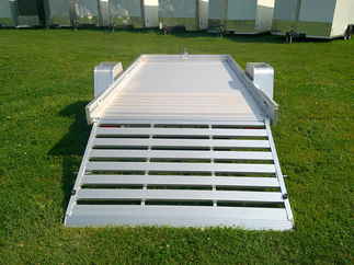 2026 Aluma 68x12  Aluminum Single Axle Utility 6812H-S-TG