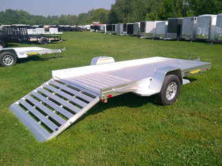 2026 Aluma 68x12  Aluminum Single Axle Utility 6812H-S-TG