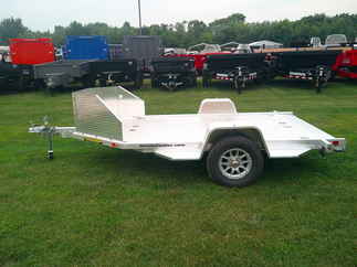 2026 Aluma 78x11.5  Aluminum Single Axle Utility MC210S-R-RTD