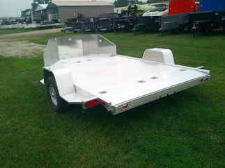 2026 Aluma 78x11.5  Aluminum Single Axle Utility MC210S-R-RTD