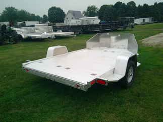 2026 Aluma 78x11.5  Aluminum Single Axle Utility MC210S-R-RTD
