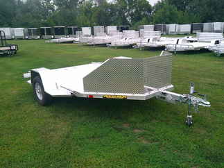 2026 Aluma 78x11.5  Aluminum Single Axle Utility MC210S-R-RTD