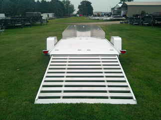 2026 Aluma 78x11.5  Aluminum Single Axle Utility MC210S-R-RTD