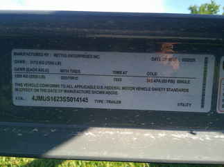 2025 Rettig 76x16 Retco Utility