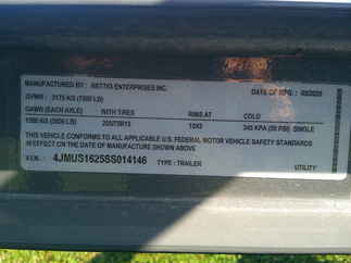 2025 Rettig 76x16 Retco Utility