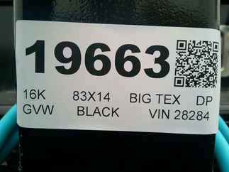 2026 Big Tex 83x14  Dump 16LP-14BK6SIRPD