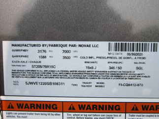 2025 Impact 7x12  Enclosed Cargo FI-CQ8412-070