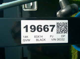 2025 PJ Trailer 83x14 D7 Dump D7C1472BSSK