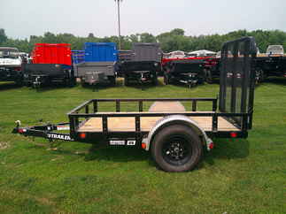 2025 PJ Trailer 60x8 U6 Single Axle Utility U620831DSGK