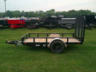 2025 PJ Trailer 60x10 U6 Single Axle Utility U621031DSGK