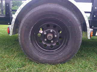 2025 PJ Trailer 60x10 U6 Single Axle Utility U621031DSGK