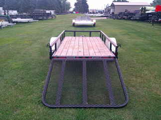 2025 PJ Trailer 60x10 U6 Single Axle Utility U621031DSGK