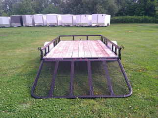 2025 PJ Trailer 83x12 U8 Single Axle Utility U821231DSGK