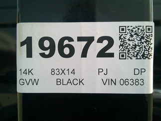 2025 PJ Trailer 83x14 DM Dump DMJ1472BSSK