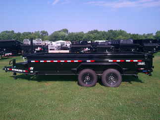 2025 PJ Trailer 83x16 DT Dump DTJ1672BSSK