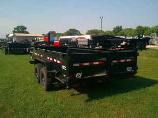 2025 PJ Trailer 83x16 DT Dump DTJ1672BSSK