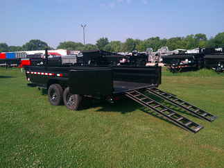 2025 PJ Trailer 83x16 DT Dump DTJ1672BSSK