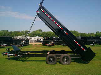 2025 PJ Trailer 83x16 DT Dump DTJ1672BSSK