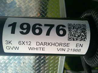 2025 Darkhorse 6x12  Enclosed Cargo DHW6X12SA30