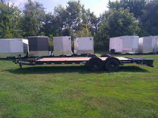 2026 PJ Trailer 83x22 EV Equipment EVJ2272BSAK