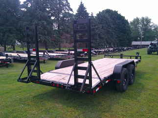 2026 PJ Trailer 83x18 CC Equipment CCJ1872BSBK