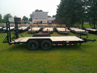 2026 PJ Trailer 83x18 CC Equipment CCJ1872BSBK