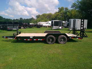 2026 PJ Trailer 83x18 CC Equipment CCJ1872BSBK