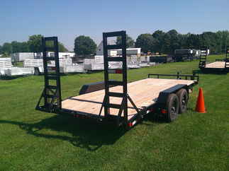 2026 PJ Trailer 83x18 CE Equipment CEJ1852ESBK