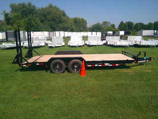 2026 PJ Trailer 83x18 CE Equipment CEJ1852ESBK