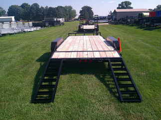 2026 PJ Trailer 83x18 CE Equipment CEJ1852ESBK