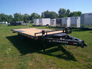 2026 PJ Trailer 102x22 T8 Equipment Deckover Tilt T8J2272BSTK-JA20